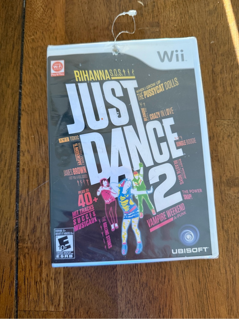 Just Dance 2 (Wii) by Ubisoft - Black Cover